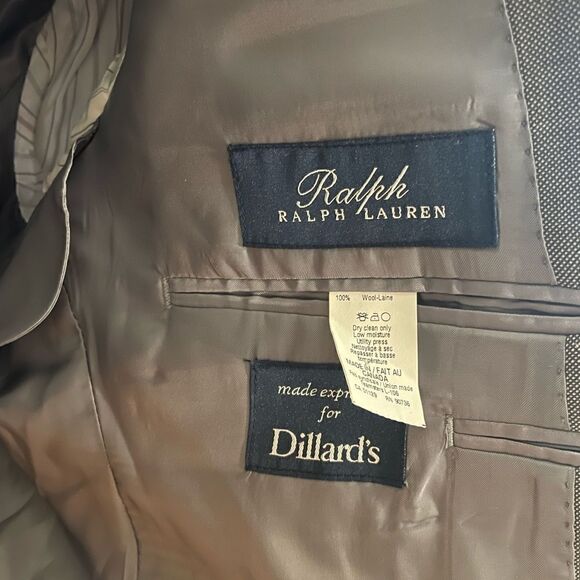 Ralph Lauren Wool Suit Blazer Jacket - Picture 4 of 4
